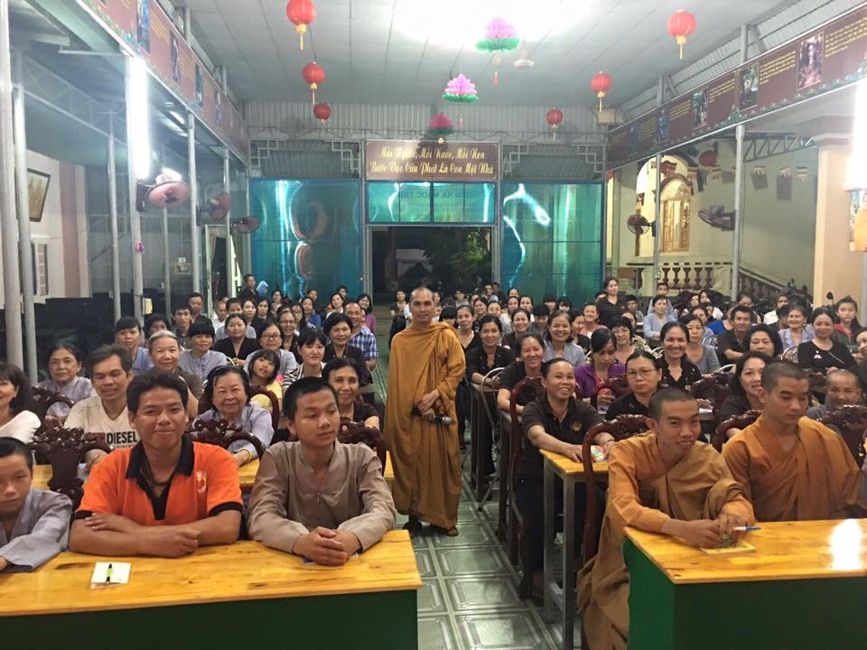 Lớp học 'tổng quan Hệ phái Phật giáo Khất sĩ' tịnh xá Ngọc Thịnh 