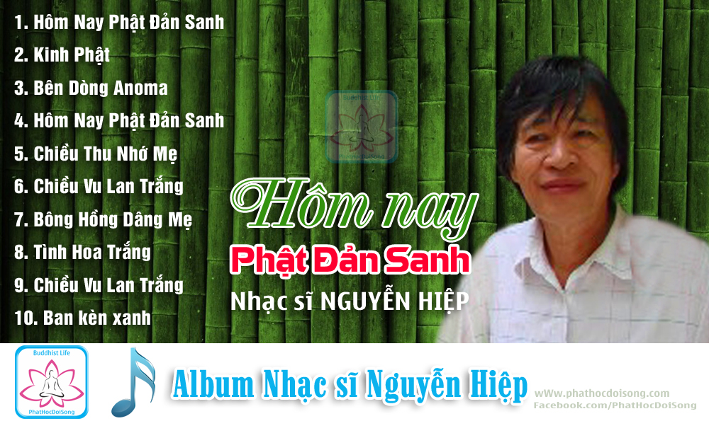 Tuyển tập ca khúc Phật đản của nhạc sĩ Nguyễn Hiệp 