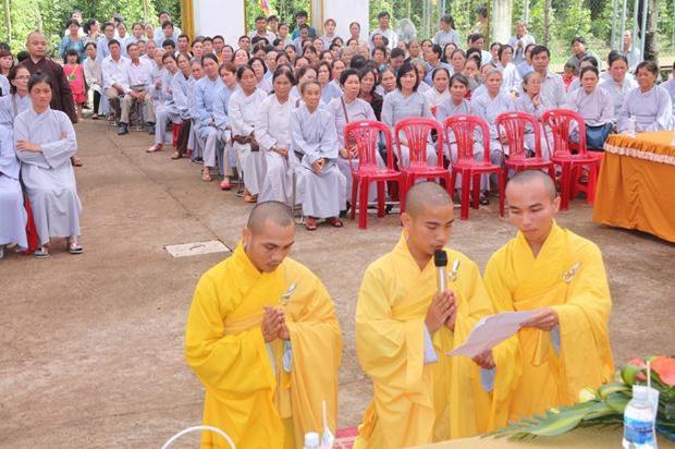 Đồng Nai: Bổ nhiệm thầy Thích Quảng Trung làm trụ trì chùa Quảng Phước 