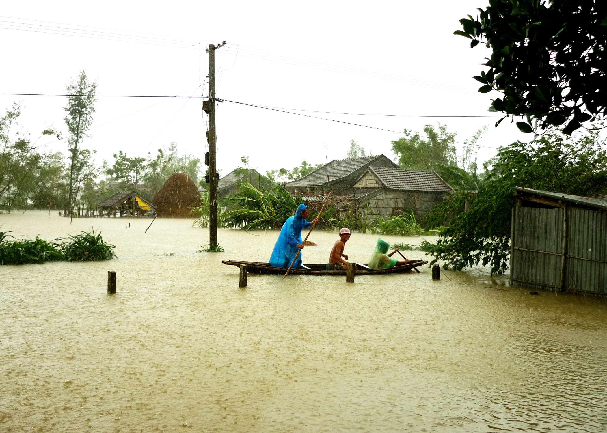 Video lũ lụt tại Hải Lăng - Quảng Trị 2017