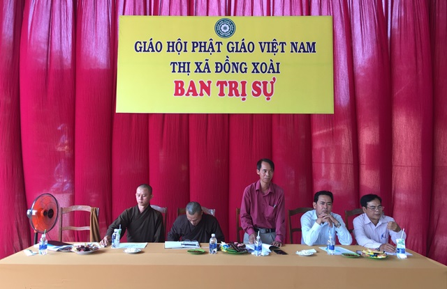 Bình Phước: Ban Trị sự GHPGVN thị xã Đồng Xoài họp bàn Phật sự 