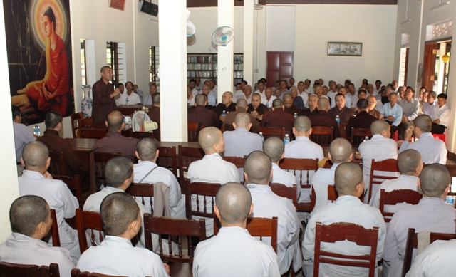 Quảng Trị: Ban Trị sự Phật giáo huyện Triệu Phong họp mở rộng 