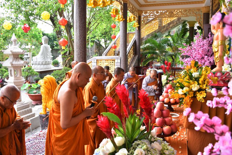 Bình Phước: Tịnh xá Ngọc Chơn tổ chức lễ Phật đản 