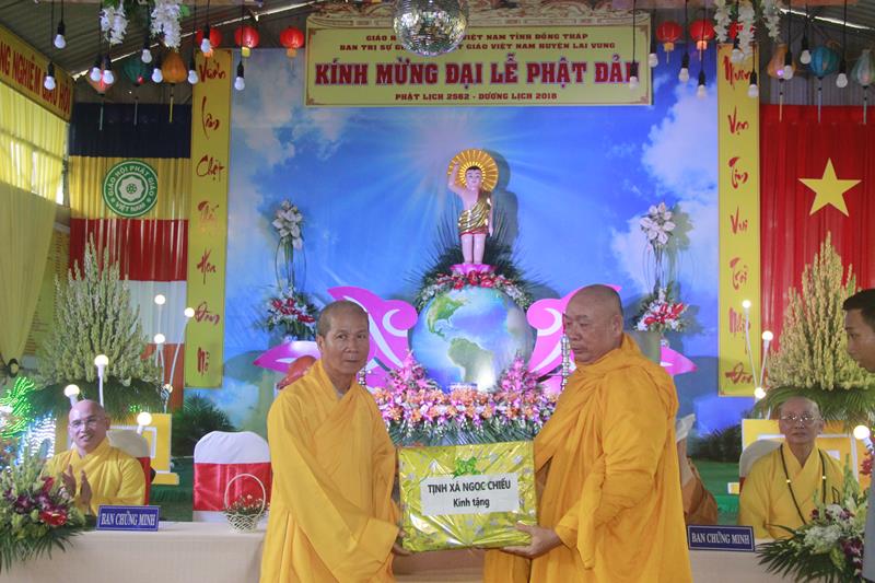 Đồng Tháp: Đại lễ Phật đản PL. 2562 huyện Lai Vung