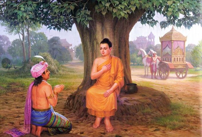 Đức Phật vun xới ruộng tâm