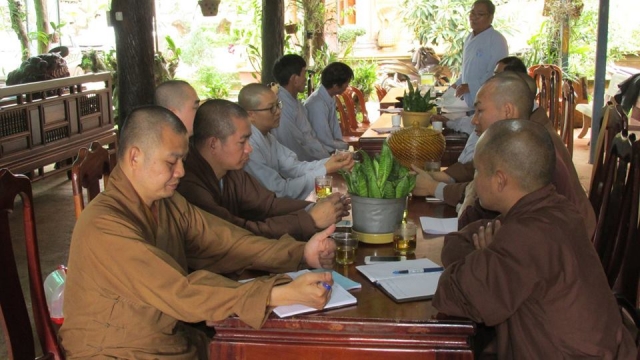 Phật giáo huyện Đắk R'lấp họp bàn Phật sự 6 tháng đầu năm 2018 
