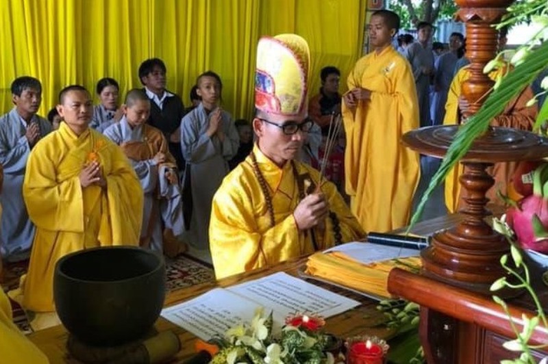 Lễ nhập kim quan TT.Thích Viên Tuệ tại chùa Phước Quang 