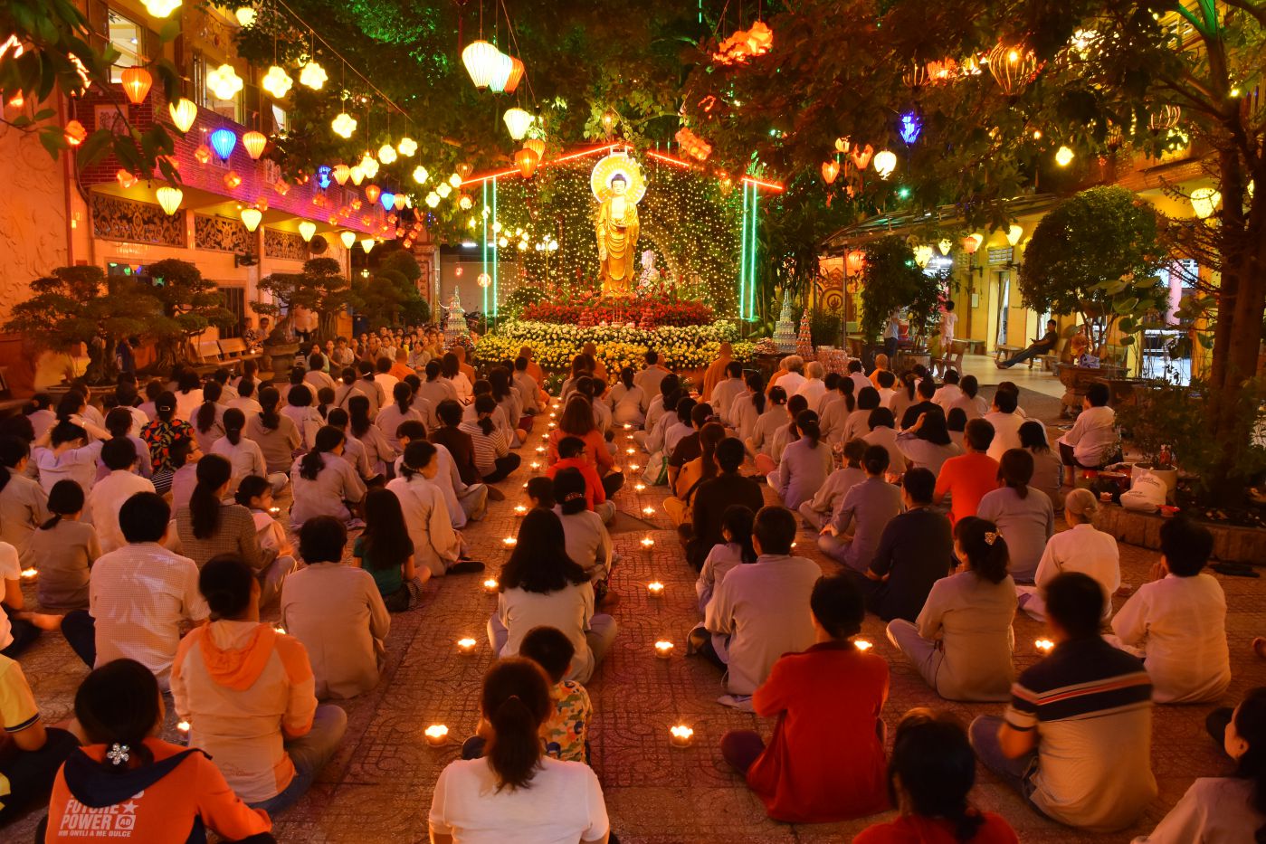 Các miền tịnh xá trực thuộc Giáo đoàn 6 tổ chức lễ vía Phật Di Đà 