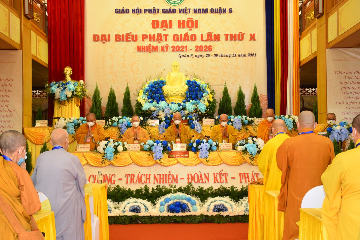Phật giáo quận 6 tổ chức phiên trù bị đại hội khóa X, nhiệm kỳ 2021-2026 
