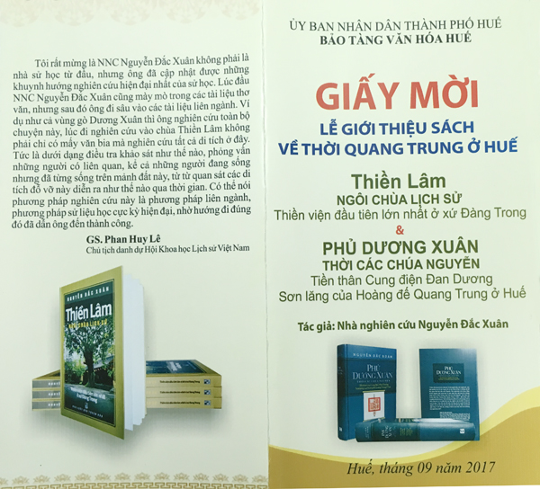 Nhà nghiên cứu hiện đại nhất của sử học Nguyễn Đắc Xuân Tâm Hằng 