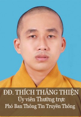 ĐĐ. Thích Thắng Thiện - Ủy viên thường trực, phó Ban thông tin truyền thông tỉnh Quảng Nam