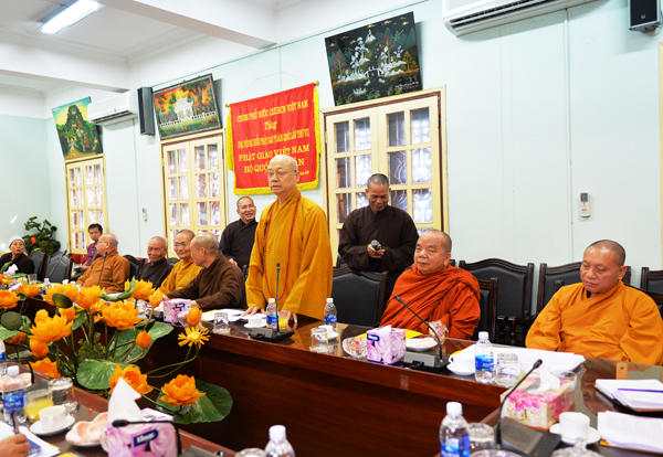 Họp triển khai công tác tổ chức Đại hội Phật giáo toàn quốc lần thứ VIII nhiệm kỳ 2017 – 2022