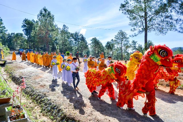Đại lễ tưởng niệm lần thứ 709 Phật Hoàng Trần Nhân Tông tại Thiền viện Trúc Lâm Đạo Nguyên