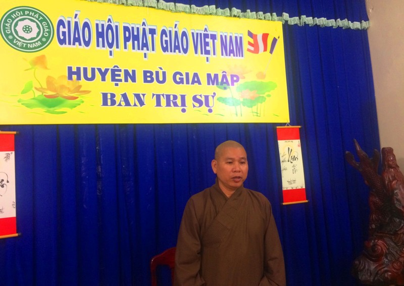 Ban Trị sự Phật giáo huyện Bù Gia Mập họp bàn Phật sự