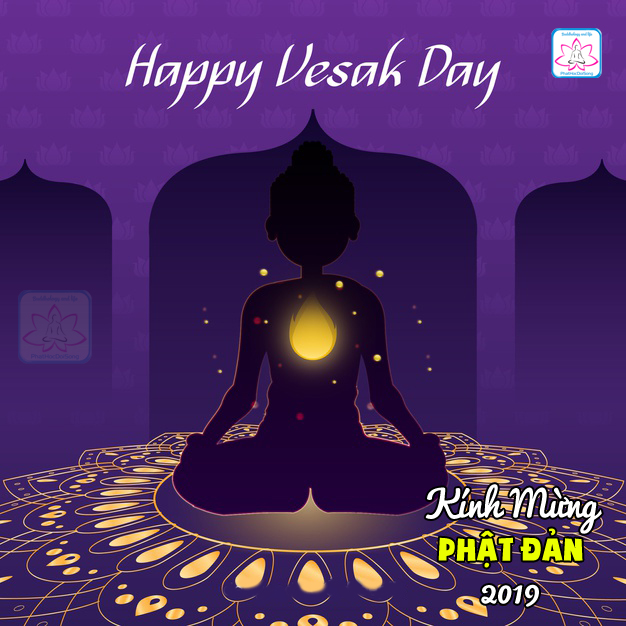 Kính mừng Phật đản - Happy Vesak day 2019 