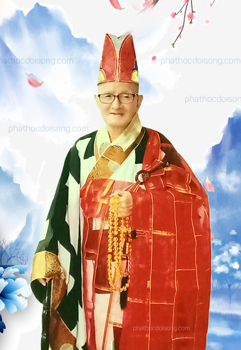 Chân dung cố HT.Thích Thiện Huệ trụ trì chùa Bát Nhã viên tịch thọ 91 tuổi