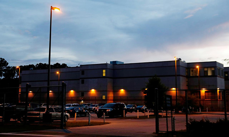Nhà tù hạt Chatham ở bang Georgia, Mỹ ngày 2/5/2019. Ảnh: Reuters.