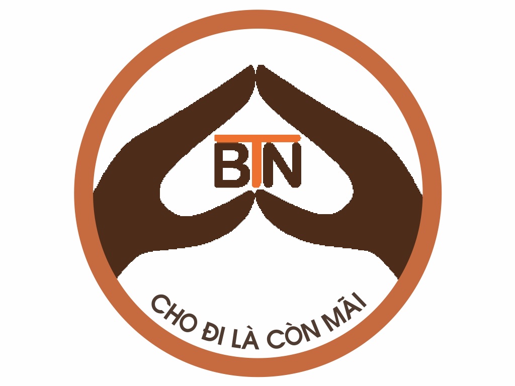 Logo Cho đi là còn mãi. Phòng thiết kế Phật giáo
