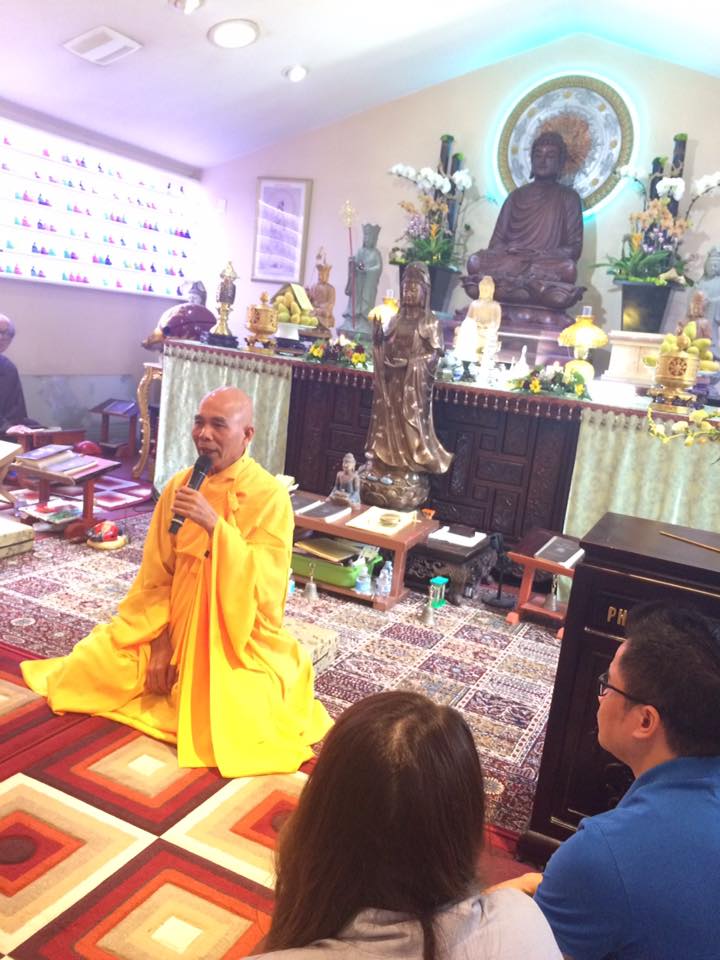 Hoa Kỳ: HT Thích Thái Thuận thuyết giảng nhân mùa Phật đản