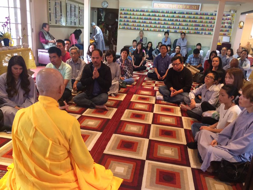 Hoa Kỳ: HT Thích Thái Thuận thuyết giảng nhân mùa Phật đản