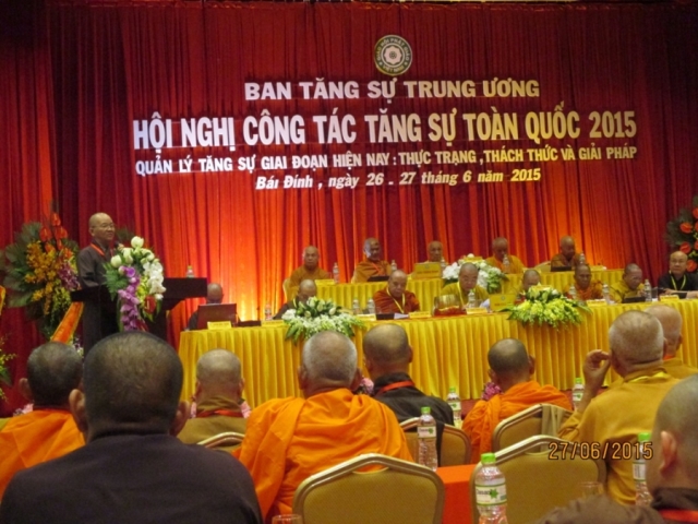 Thư mời viết tham luận hội thảo Tăng sự năm 2016 tại Hà Nội