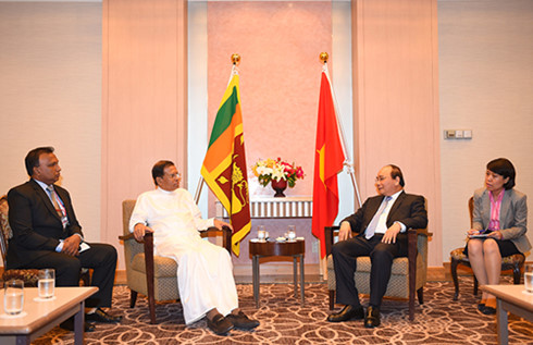 Tổng thống Sri Lanka mời thủ tướng Nguyễn Xuân Phúc thăm vương quốc Phật giáo