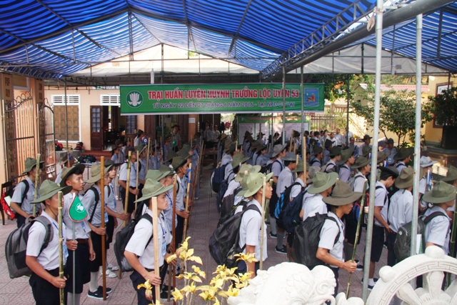 Niệm Phật đường Cự Lại khai mạc trại huấn luyện Huynh trưởng Lộc Uyển khóa 53