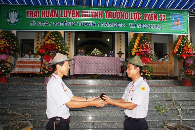 Niệm Phật đường Cự Lại khai mạc trại huấn luyện Huynh trưởng Lộc Uyển khóa 53