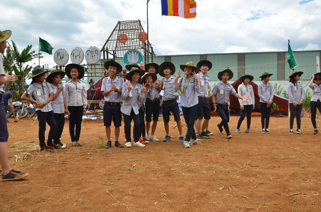 Lâm Đồng: 800 trại sinh tham dự trại Họp Bạn Lục Hoà Lần Thứ VI
