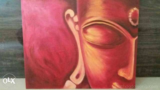 10 tranh sơn dầu vẽ Đức Phật Thích Ca Mâu Ni