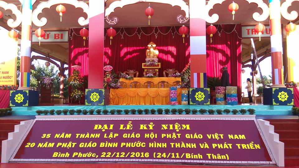 Bình Phước: Kỷ niệm 20 năm thành lập Giáo hội Phật giáo
