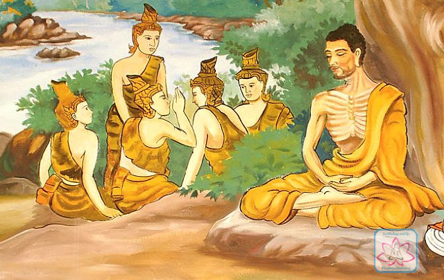 Đức Phật và năm anh em Kiều Trần Như