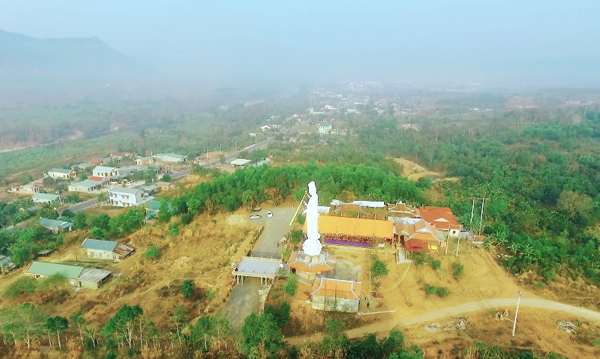 Quảng Trị: Chùa Sơn Thành tượng đài Quán Thế Âm cao 25m