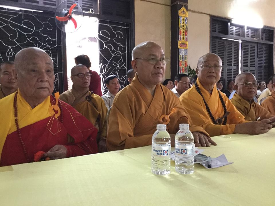 Lào: chùa Bàng Long huý nhật lần thứ 14 HT Thích Trung Quán 