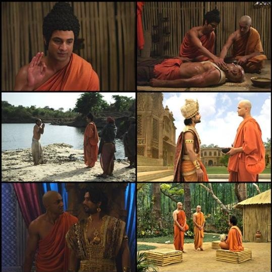 Diễn viên Mayank Arora trong vai A Nan phim Đức Phật