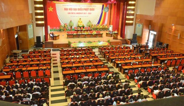 Quang cảnh Phiên trù bị Đại hội Phật giáo tỉnh Đắk Nông lần thứ III
