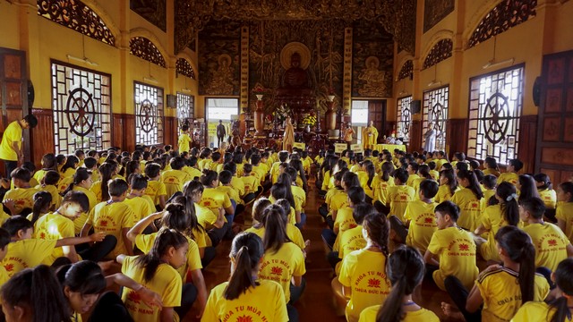 Bù Gia Mập: Khai mạc khóa tu mùa hè chùa Đức Hạnh 2017