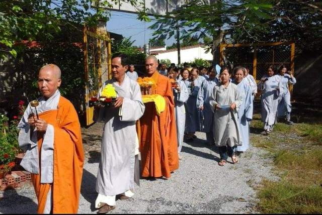 Lễ rước xá lợi Phật về Tu viện Quảng Giác