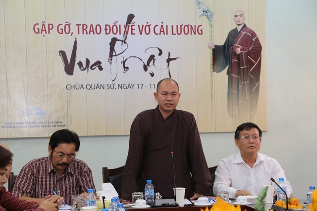 Hà Nội: Họp báo công bố vở cải lương "Vua Phật" 