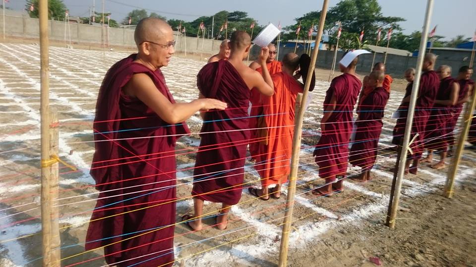 Myanmar: Trọng thể lễ kết giới Sìma xã chùa Đại Phước 