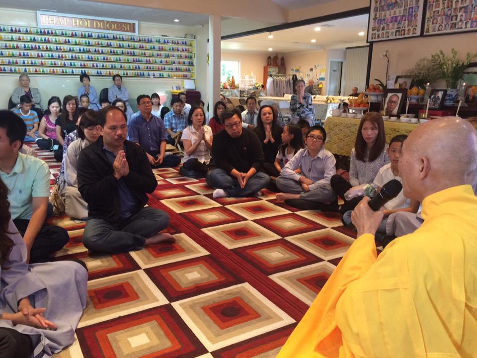 Hoa Kỳ: HT Thích Thái Thuận thuyết giảng nhân mùa Phật đản 