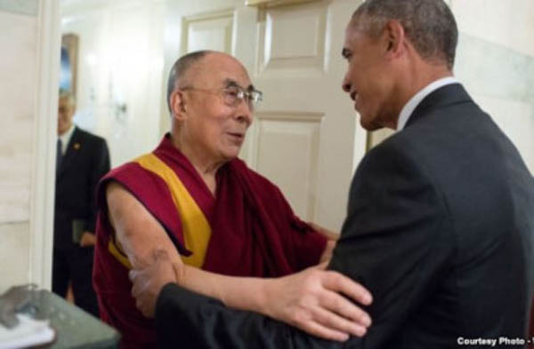 Bất chấp Trung Quốc phản đối, Obama vẫn tiếp Đạt Lai Lạt Ma 