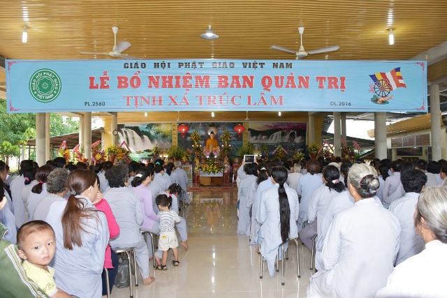 Tây Ninh: Lễ ra mắt Ban quản trị Tịnh Xá Trúc Lâm 
