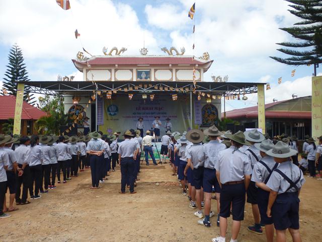 Lâm Đồng: 800 trại sinh tham dự trại Họp Bạn Lục Hoà Lần Thứ VI 