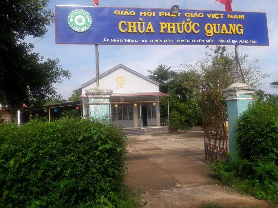 Sắp tới  chùa Phước Quang tổ chức buffet chay 