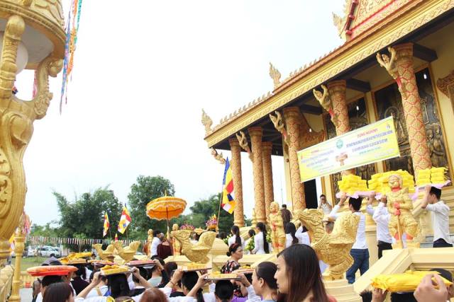 Sắp tới chùa Khmer Đồng Mô có đại lễ dâng Y Kathina tại  