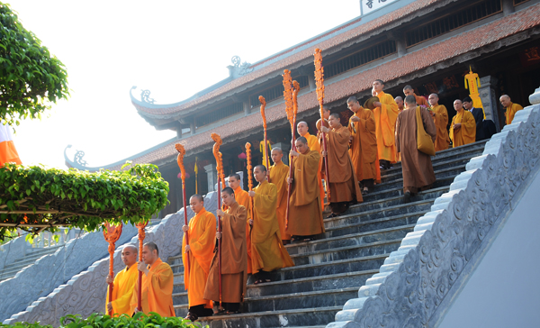 Trường Trung cấp Phật học Hà Nội kỷ niệm 25 năm thành lập 