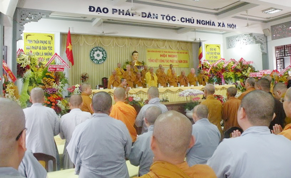 Giáo hội Phật giáo TW các ban ngành tổng kết công tác Phật sự cuối năm 2016