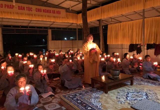 Nghệ An: Chùa Đồng Tương ấm áp mừng lễ vía Phật Thích Ca thành đạo