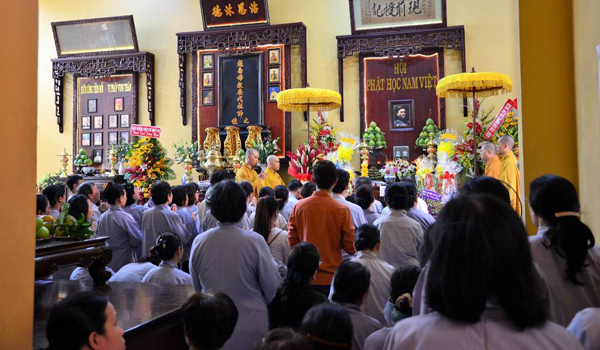 Sài Gòn: Lễ húy nhật cư sĩ Chánh Trí Mai Thọ Truyền 